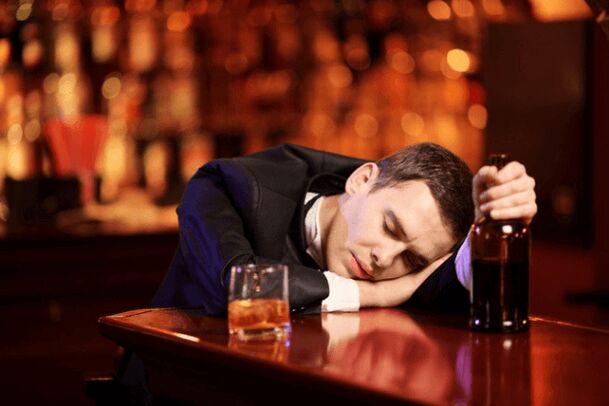 With an increase in the dose of alcohol before sex, you will be pulled to sleep. 